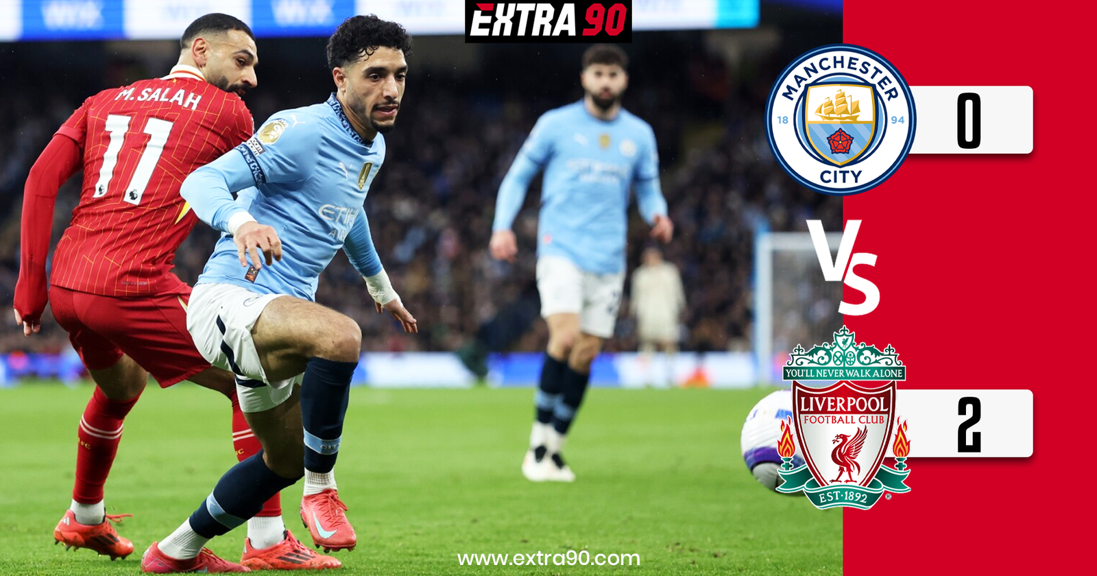Man City 0-2 Liverpool