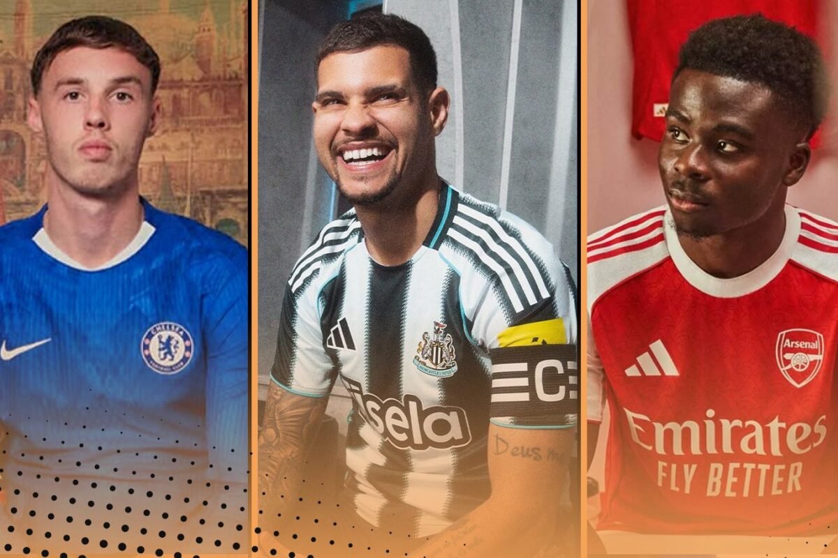 Each official launch ft. Arsenal, Chelsea…