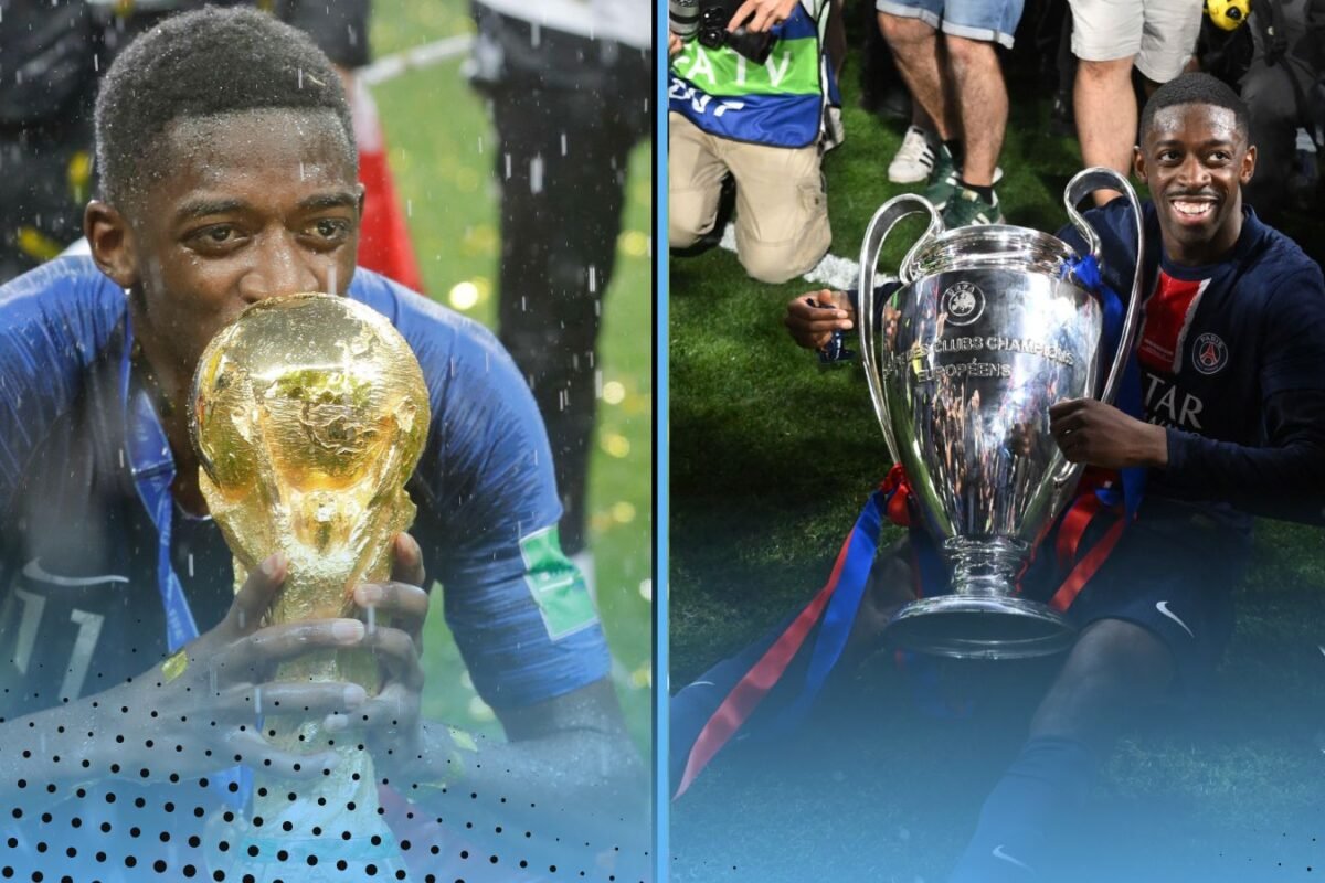 Are you able to title each participant to win the Champions League & World Cup?