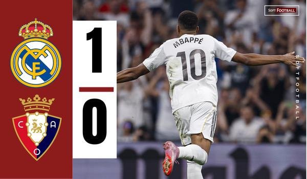 Mbappé Penalty Provides Actual Madrid Successful Begin to La Liga Season