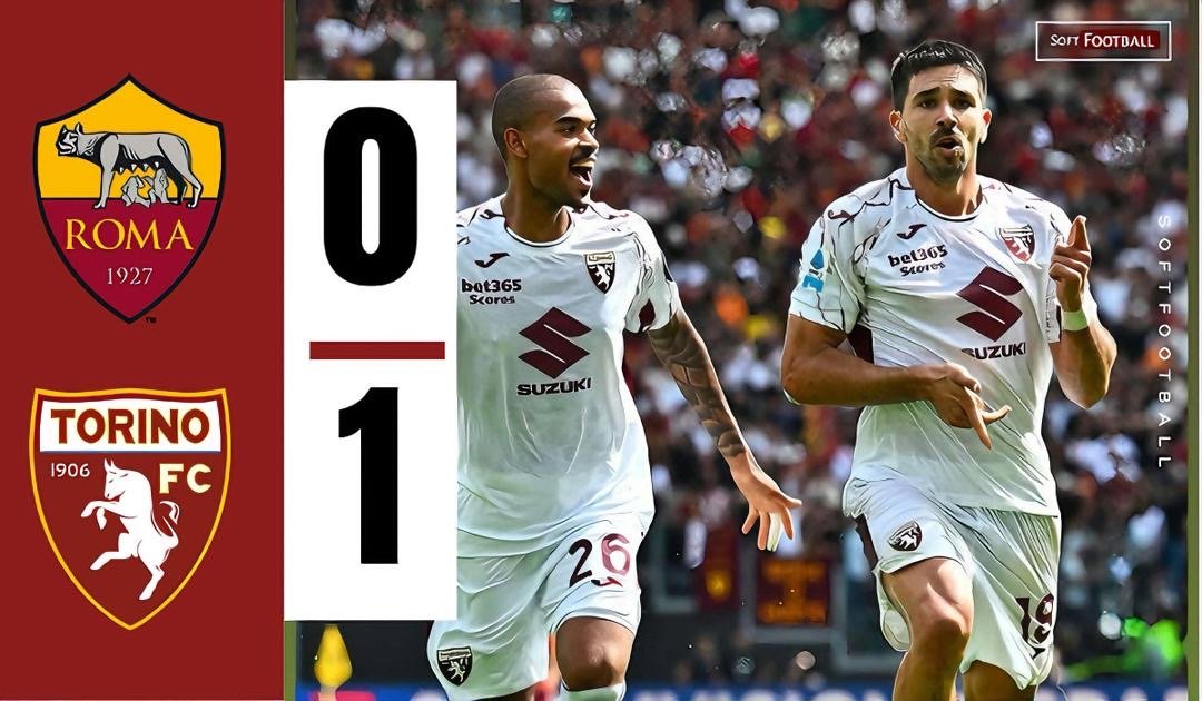 Torino stun AS Roma on the Olimpico handy Giallorossi first Serie A defeat – Softfootball