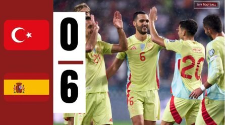 Merino Hat-Trick Conjures up Spain to 6-0 Thrashing of Turkey in World Cup Qualifier – Softfootball