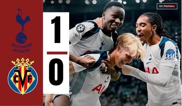 Early Personal Objective Arms Spurs Successful Begin in UCL Return – Softfootball