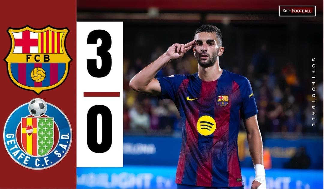 Ferran Torres Shines as Barcelona Defeat Getafe 3-0 to Keep Near Actual Madrid – Softfootball