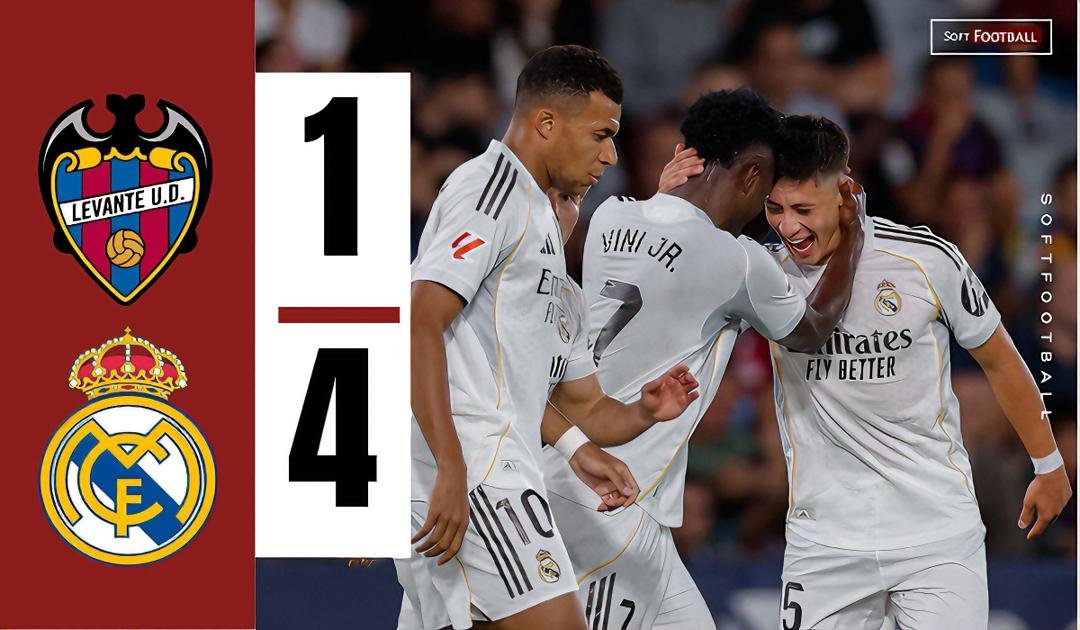 Mbappé Brace Fires Actual Madrid Previous Levante to Keep Good La Liga Begin – Softfootball