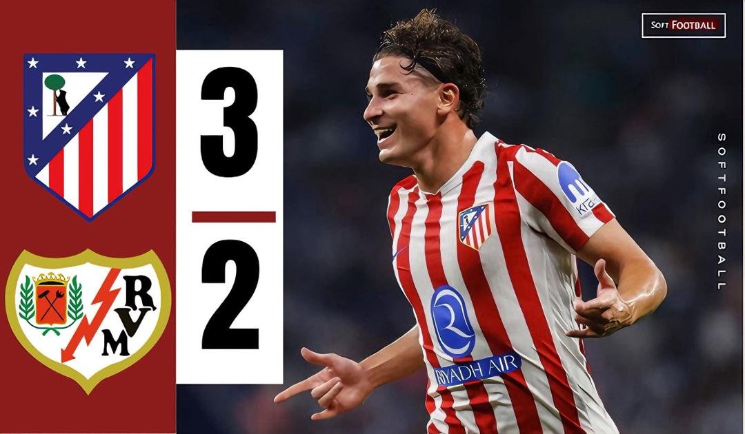 Julián Alvarez Hat-Trick Rescues Atlético in Derby Thriller – Softfootball