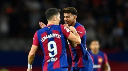 Barcelona striker Lewandowski blown away at first sight of Lamine Yamal – Softfootball