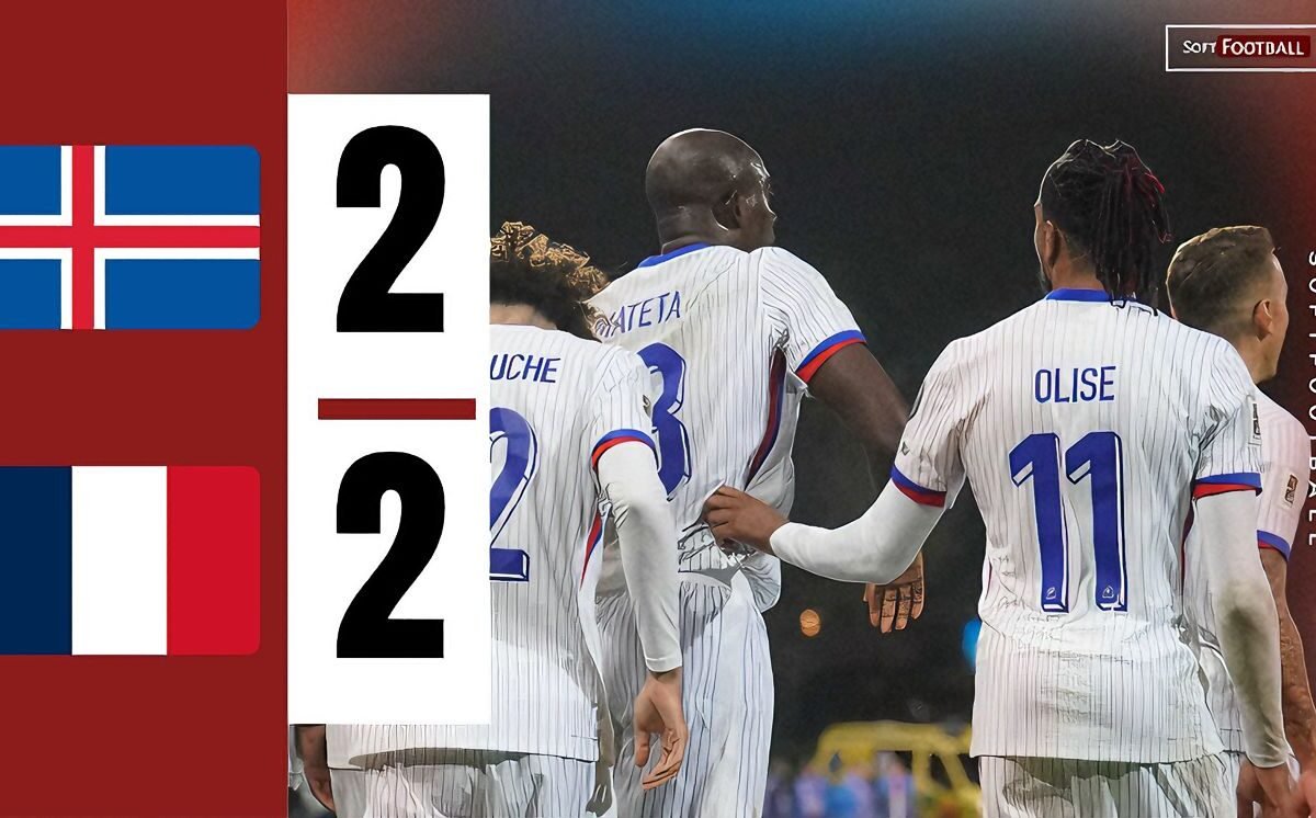 Iceland Maintain France in Thrilling 2-2 Attract Reykjavik – Softfootball