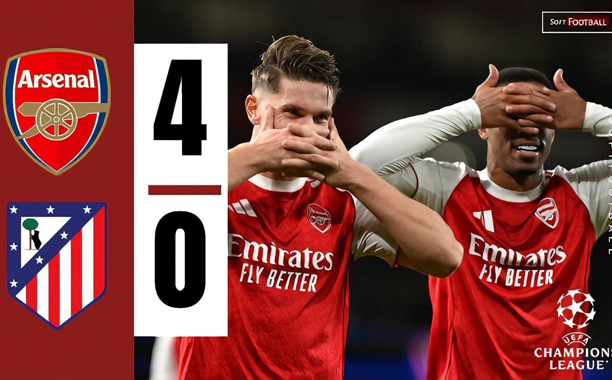Arsenal Thrash Atlético 4-0 to Attain 100 UCL Wins in Type – Softfootball