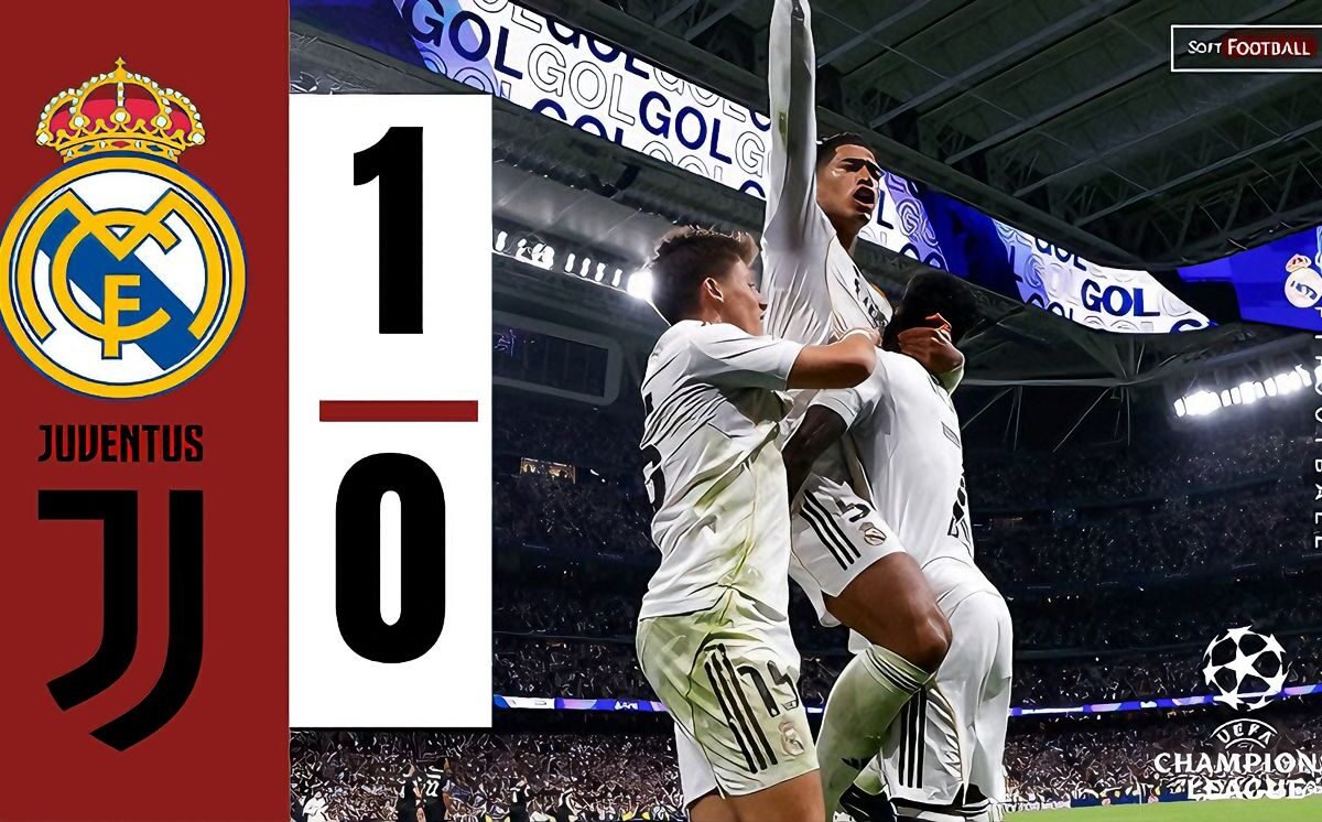 Bellingham Strikes as Actual Madrid Edge Juventus to Maintain Good Champions League Run Alive – Softfootball