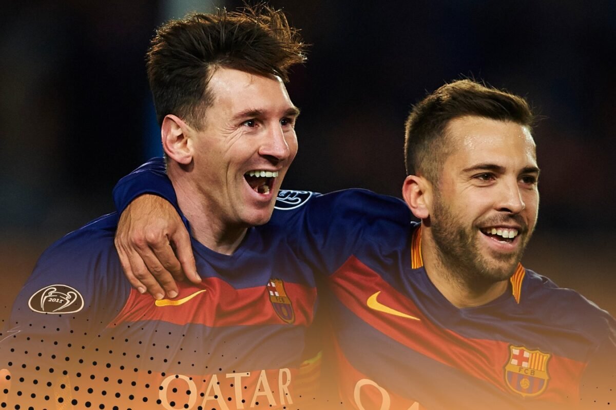 How Lionel Messi praised Jordi Alba as Barcelona legend retires