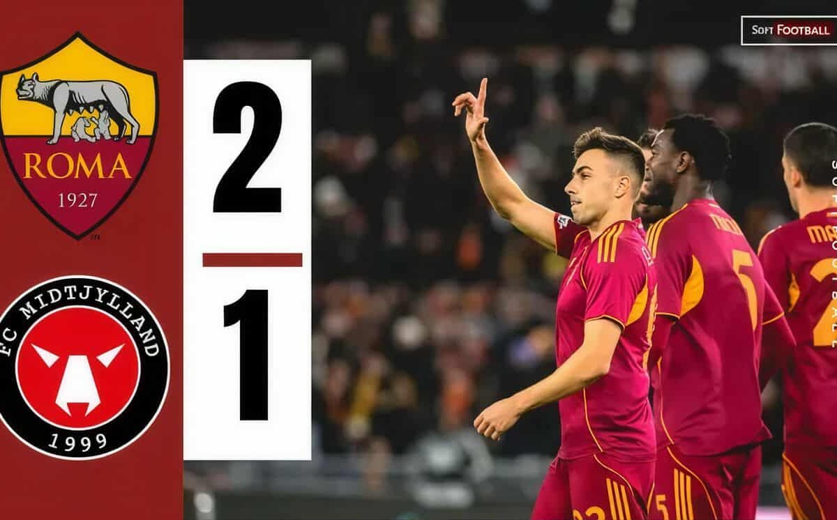 AS Roma Cruise Previous Midtjylland in a Decided 2-1 Victory – Softfootball