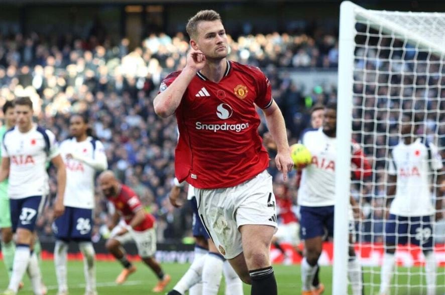 De Ligt’s late header secures level for Pink Devils – Softfootball