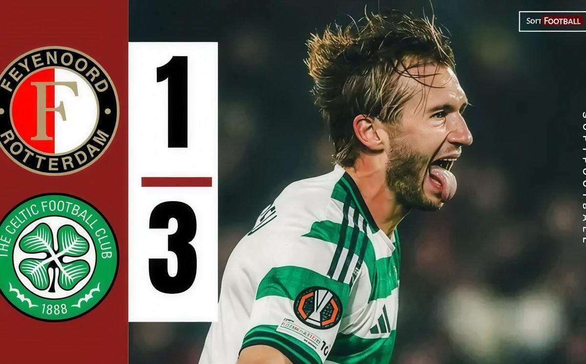 Celtic Safe Large Europa League Win at Feyenoord with 3-1 Victory – Softfootball