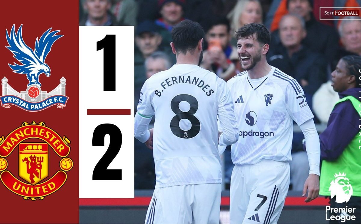 Mason Mount offers Manchester United first away win at Crystal Palace since 2020 – Softfootball
