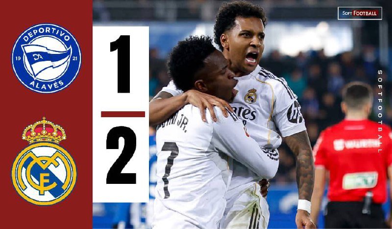 Actual Madrid Dig Deep to Edge Alavés 2-1 as Strain Eases on Xabi Alonso – Softfootball