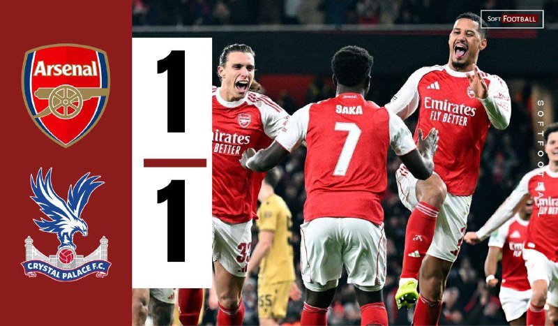 Arsenal Maintain Their Nerve to Attain EFL Cup Semi-Finals After Palace Penalty Drama – Softfootball