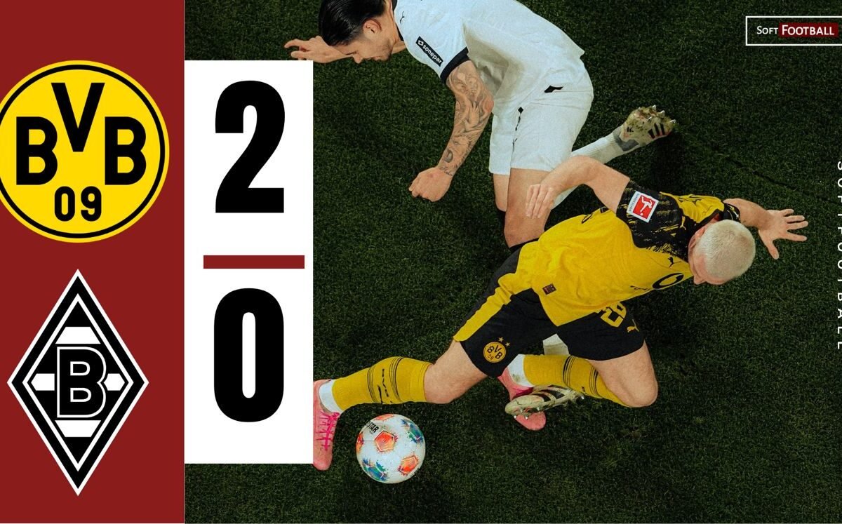 Dortmund Safe 2-0 Win Over Mönchengladbach as Late Beier Strike Seals Victory – Softfootball