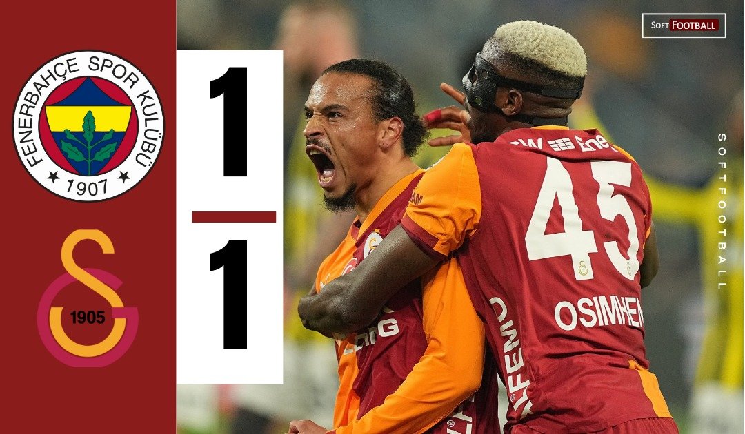 Durán’s Late Header Rescues Fenerbahçe in Fiery 1–1 Derby In opposition to Galatasaray – Softfootball