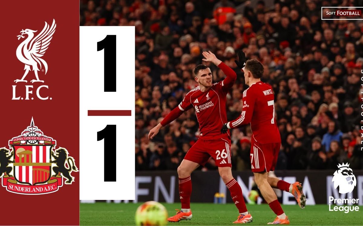 Late Deflection Saves Liverpool From Premier League Defeat vs Sunderland – Softfootball