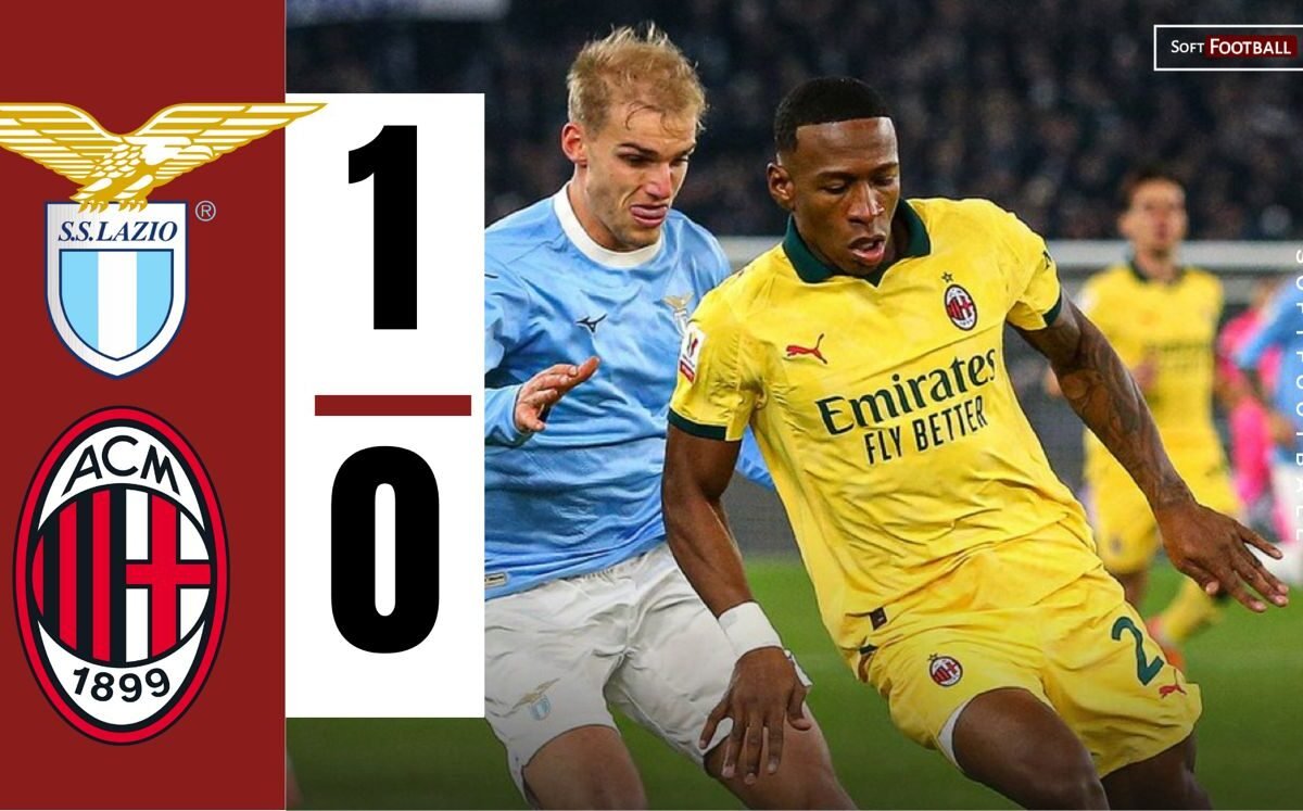 Lazio Beat AC Milan 1-0 to Attain Coppa Italia Quarter-Finals – Softfootball