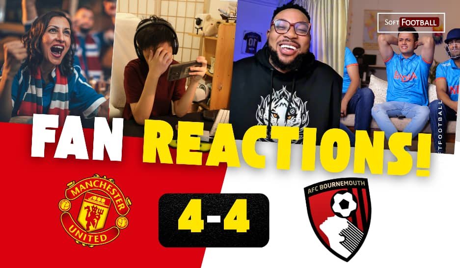 Followers React to Bournemouth’s Unimaginable 4-4 Draw at Previous Trafford – Softfootball