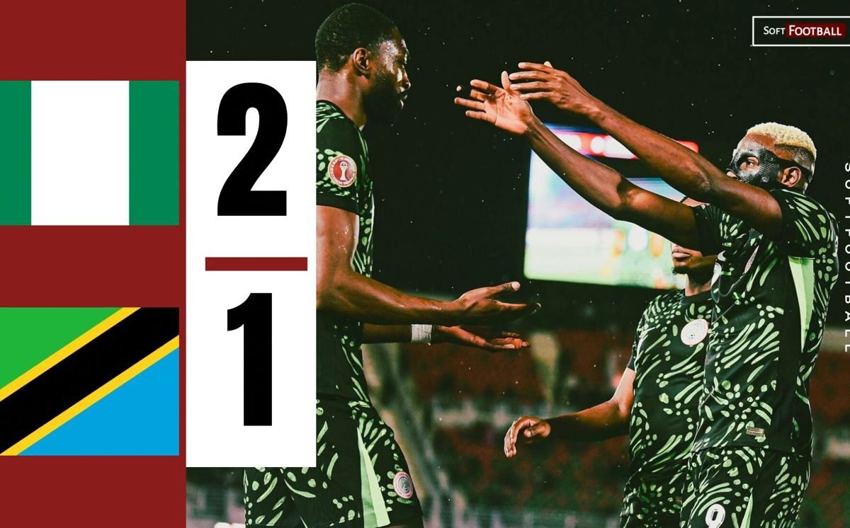 Nigeria Declare Essential 2-1 Win Over Tanzania in AFCON 2025 Group C – Softfootball