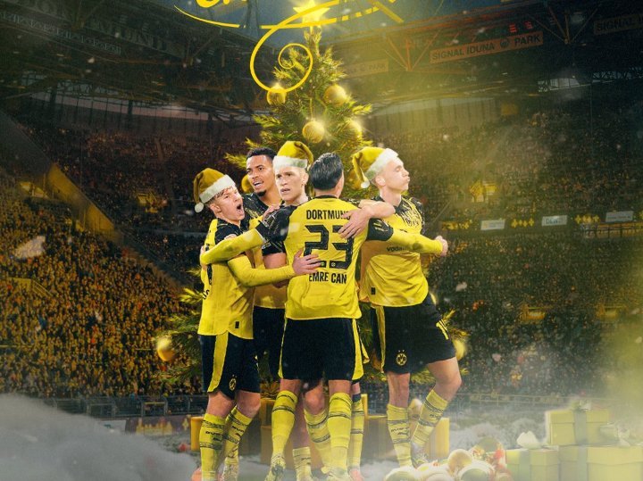 Borussia Dortmund Ship Christmas and Vacation Greetings to Followers Worldwide – Softfootball