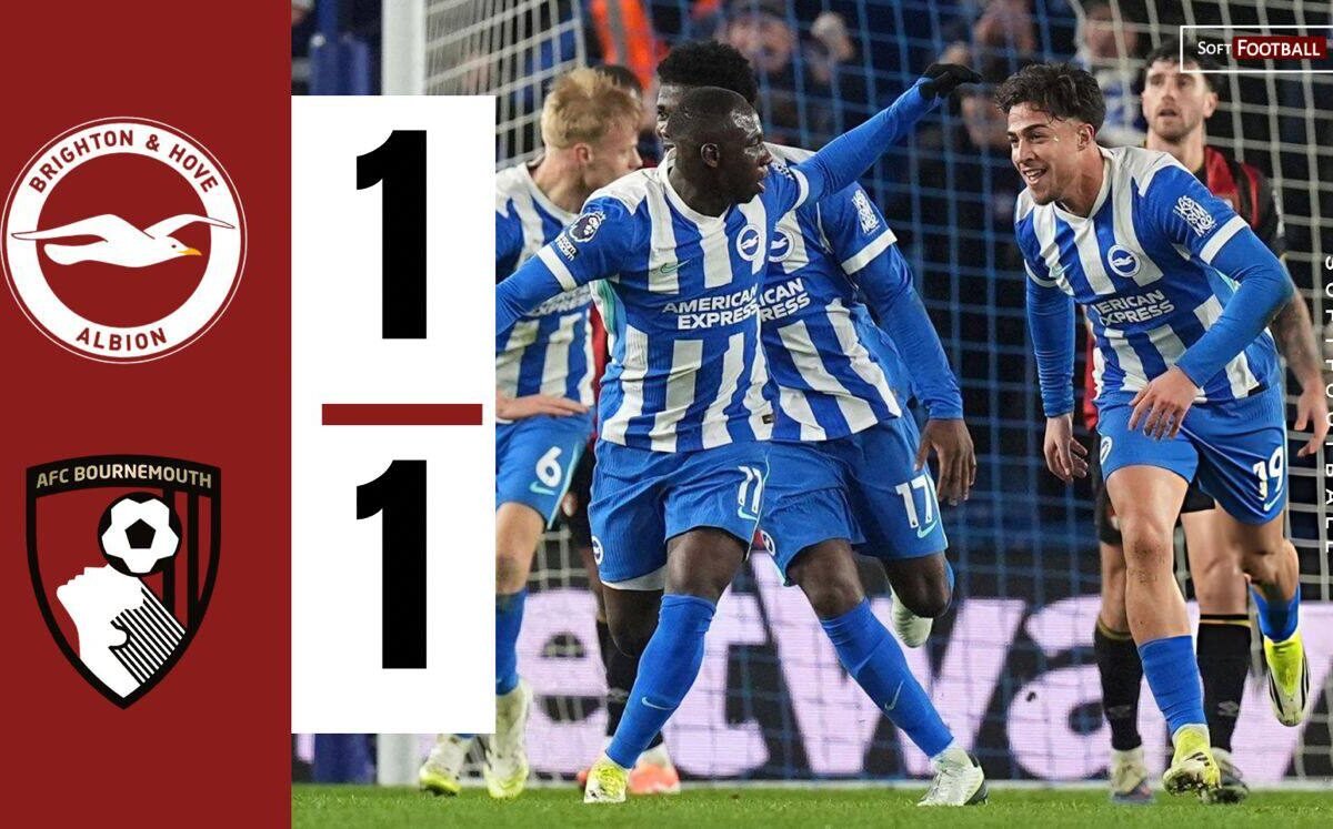 Kostoulas’ Late Acrobatics Rescue Brighton in Dramatic Draw with Bournemouth – Softfootball