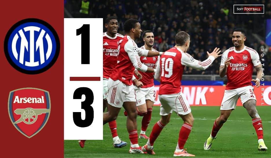 Jesus Double Sends Arsenal into Historical past as Gunners Down Inter at San Siro – Softfootball