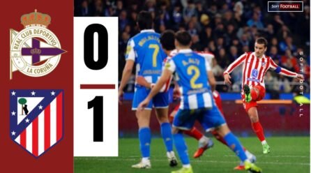 Griezmann Free-Kick Sends Atletico Madrid Previous Deportivo in Copa del Rey – Softfootball