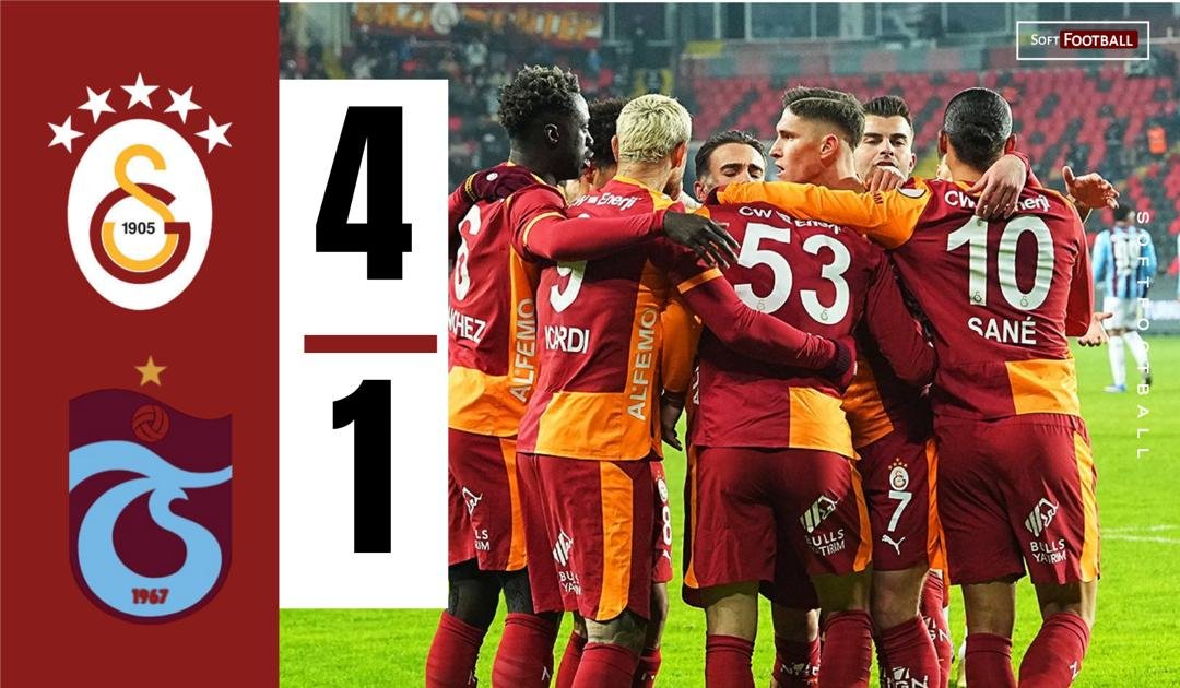 Galatasaray Thrashes Trabzonspor 4-1 to Safe Turkish Tremendous Cup Last Spot – Softfootball