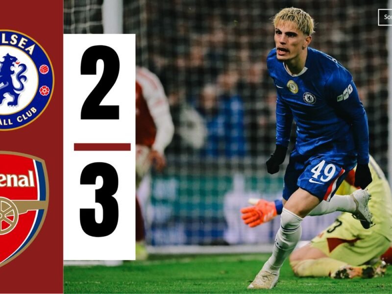 Arsenal Beat Chelsea 3-2 to Take Carabao Cup Semi-Last First-Leg Benefit – Softfootball