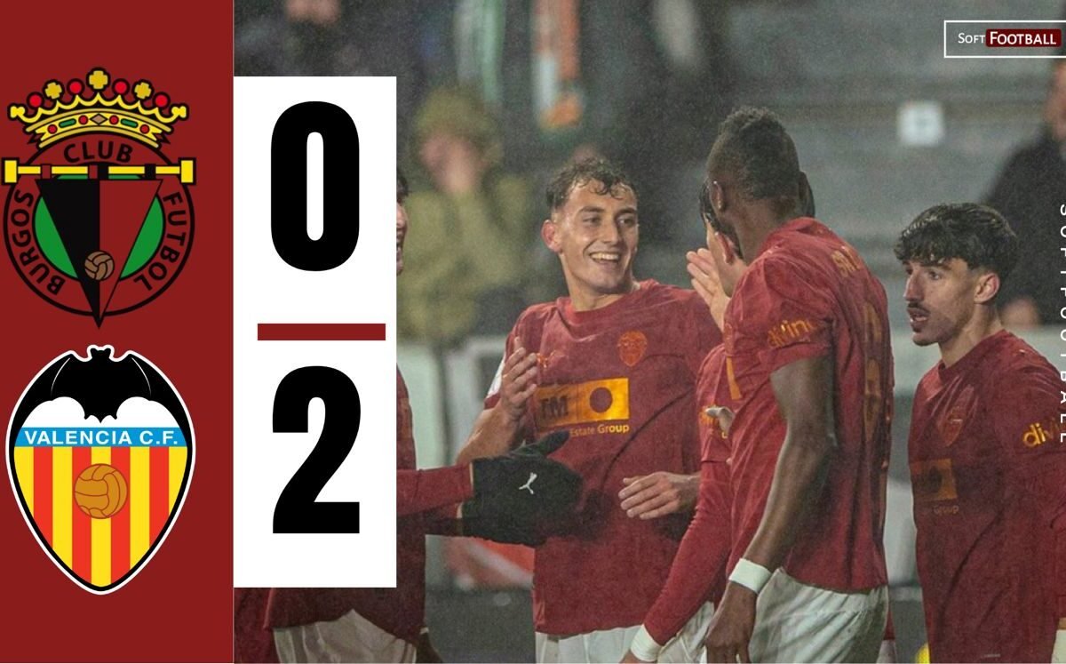 Valencia Beat Burgos 2-0 to Attain Copa del Rey Quarterfinals – Softfootball