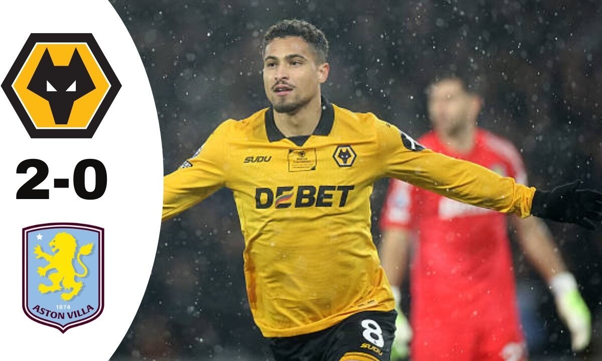 Aston Villa’s Title Hopes Endure Blow After Shock 2-0 Defeat to Wolves – Softfootball