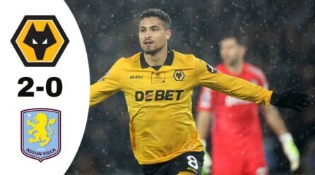 Aston Villa’s Title Hopes Endure Blow After Shock 2-0 Defeat to Wolves – Softfootball