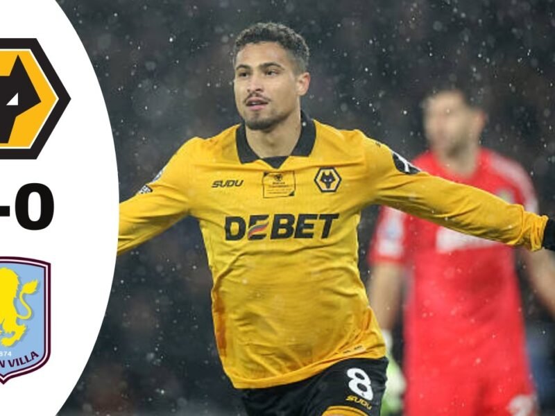 Aston Villa’s Title Hopes Endure Blow After Shock 2-0 Defeat to Wolves – Softfootball