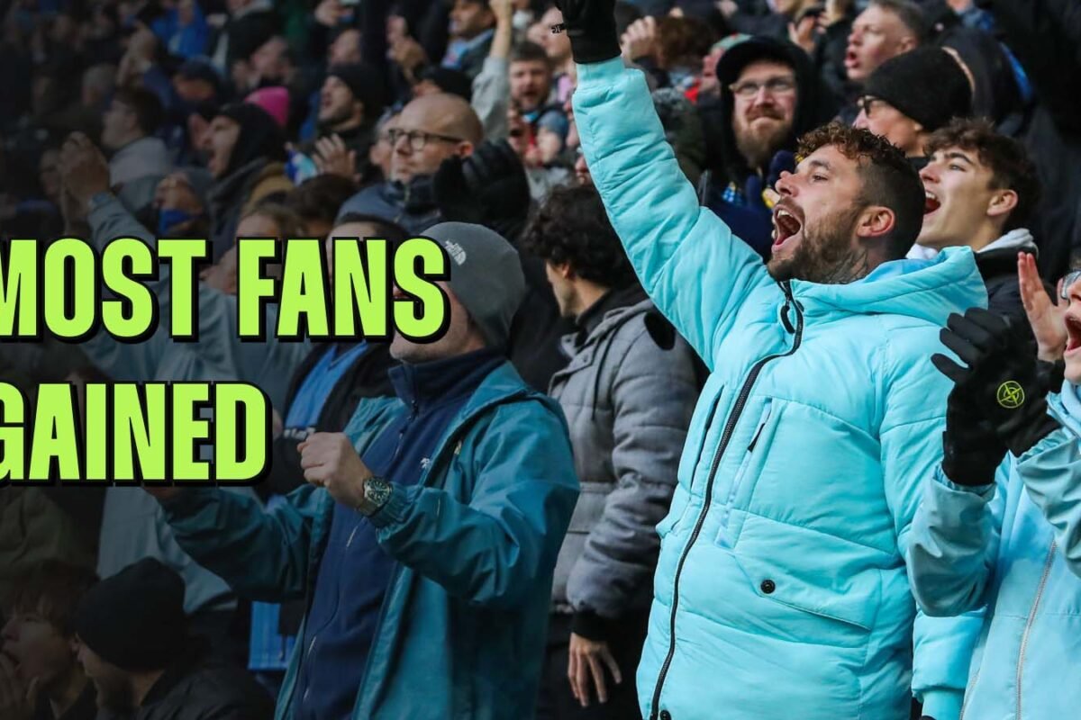 English soccer golf equipment who’ve gained essentially the most followers since 2016