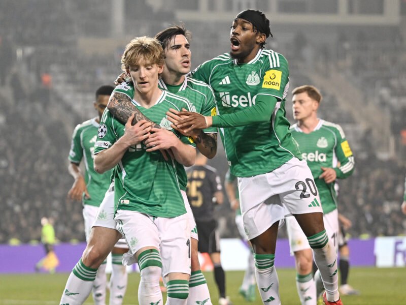 Newcastle Crush Qarabag 6:1 as Anthony Gordon Hits 4 – Softfootball