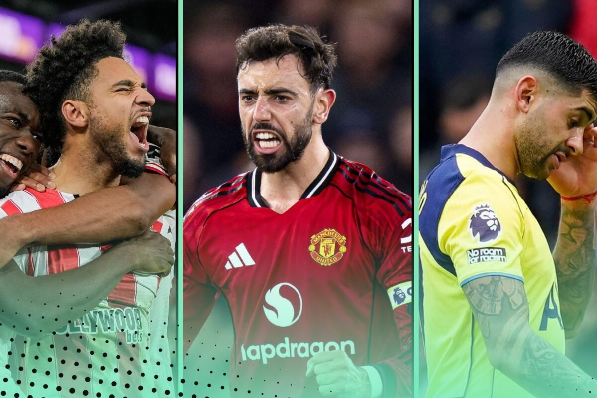 Man Utd forward of Arsenal within the bonkers Premier League desk since Christmas