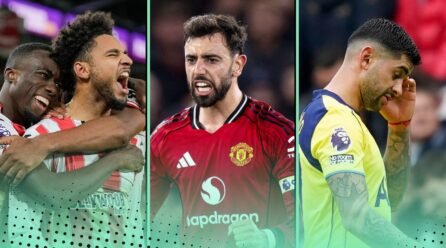 Man Utd forward of Arsenal within the bonkers Premier League desk since Christmas