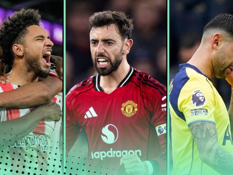 Man Utd forward of Arsenal within the bonkers Premier League desk since Christmas