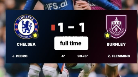 Chelsea’s Prime-4 Credentials Questioned After Burnley Draw – Softfootball