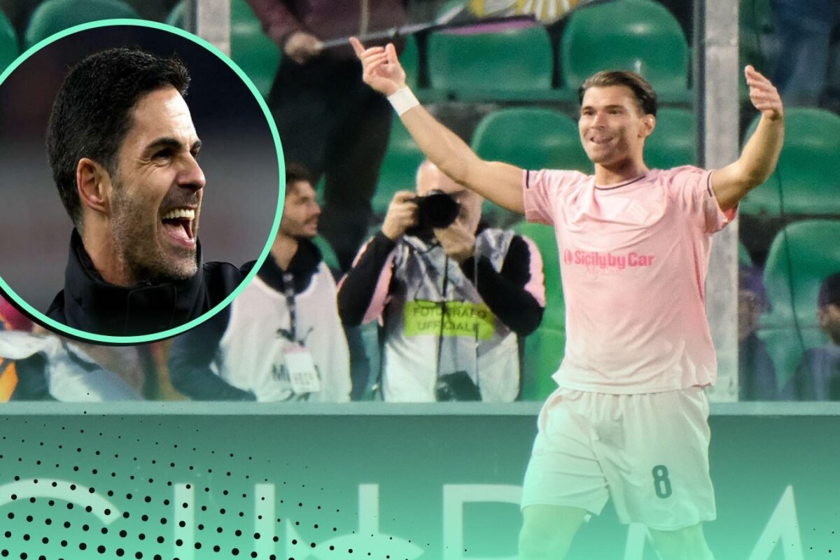 Mikel Arteta will take notes from Palermo’s excellent set-piece purpose