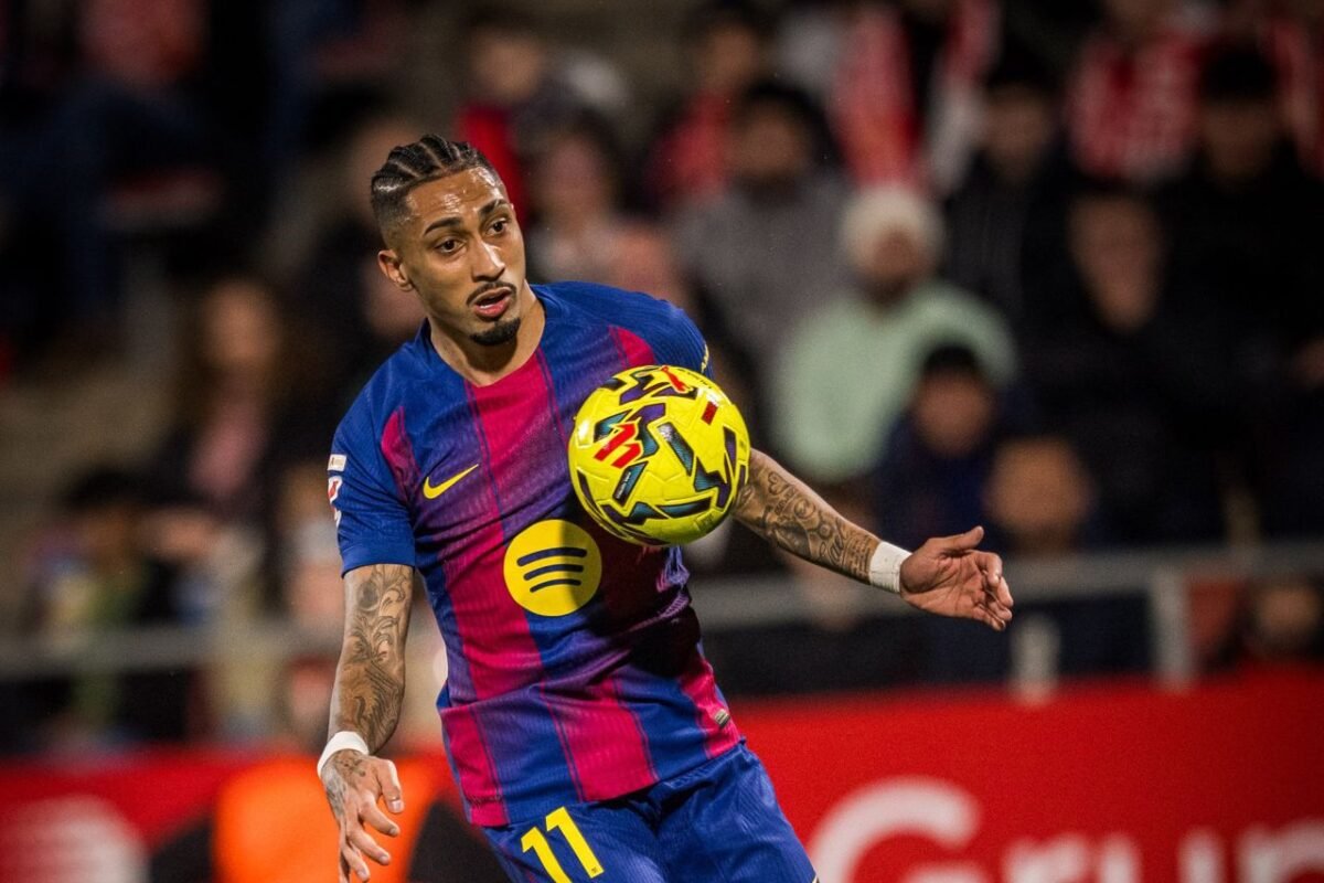 Raphinha Named in UEFA Champions League Crew of the Week After Stellar Show – Softfootball