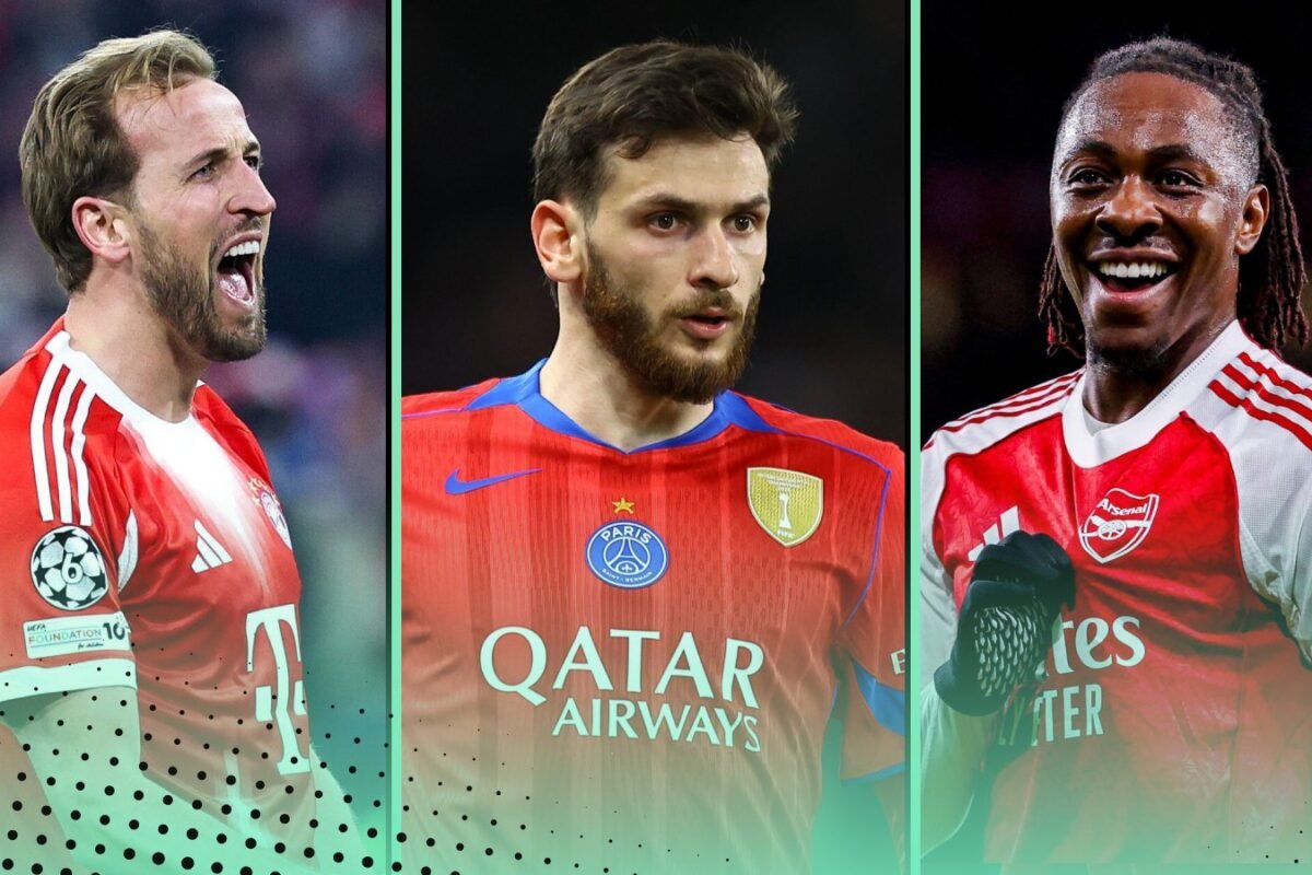 Arsenal, PSG or Bayern high?