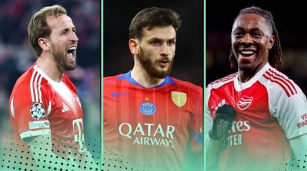 Arsenal, PSG or Bayern high?