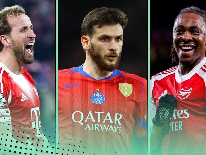 Arsenal, PSG or Bayern high?