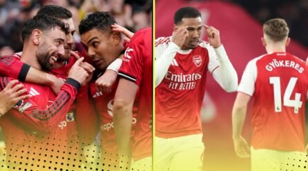 Man Utd TOP of high six H2H desk, Arsenal trailing in 4th…