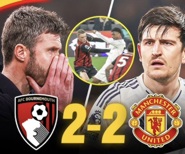 Manchester United Held to 2–2 Draw by Bournemouth Amid VAR Controversy – Softfootball